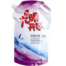 Laundry Detergent Bag with Spout/Ny Liquid Bag/Gusseted Detergent Bag